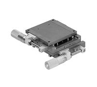 Mesa deslizante de guía de bola de plataforma de ajuste fino de giro Manual de etapa lineal XYSG80 80x80mm