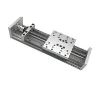 Mesa Deslizante de riel lineal de 100mm de ancho de alta resistencia, tornillo de bola SFU1605/1610, actuador XYZ de 50-1200mm for guía HGR15(For 80 Servo Bracket,SFU1610-300mm Stroke)