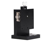 Mesa deslizante de tornillo de alimentación de eje Z de precisión manual, aleación de aluminio con escala, para pruebas de laboratorio y equipos mecánicos (60X60mm)