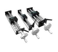 Mesa deslizante manual con husillo de bolas SFU1605/1610, actuador lineal con volante y riel de 100 mm a 1000 mm de recorrido for impresora 3D(M-GGP5080,SFU1605-Stroke 700mm)