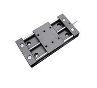 Mesa deslizante manual de eje X, con husillo de precisión y guía lineal, DX60A, recorrido de 50 mm