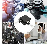 Mesa Deslizante Manual Micrométrica,Etapas Lineales XY,Guía de Rodillos Cruzados,Plataforma de Corte,para Inspección de Precisión de Laboratorio, Posicionamiento,100 * 100 * 40 mm