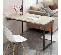 Mesa dobrável montada na Parede, cadeira dobrável, Mesa de jantar, Mesa de Parede, dobrável para cozinha e Sala de jantar, economiza espaço, com capacidade de Carga estável de até 40kg-90×60×75cm