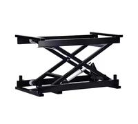 Mesa elevadora de tijera eléctrica ajustable de 150 kg Capaci Heavy Du Plataforma eléctrica para manipulación de materiales y transporte en altura ajustable