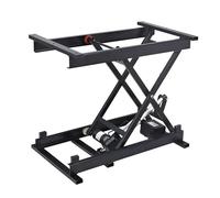 Mesa elevadora de tijera eléctrica - Capacidad de carga de 175 libras, control remoto con cable, plataforma de elevación para un manejo eficiente de materiales