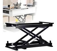Mesa elevadora de tijera eléctrica con ajuste de altura, plataforma de elevación de control manual para estaciones de trabajo ergonómicas