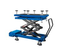 Mesa elevadora de tijera - para batería de coche EVA - con ruedas - 750 W - hasta 1200 kg | MSW