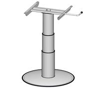 Mesa elevadora de una columna ilse free standing