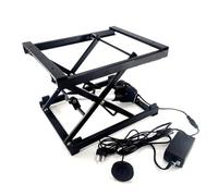 Mesa elevadora eléctrica con plataforma ajustable en altura y control remoto para mesas de comedor y café