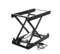 Mesa elevadora eléctrica de tijera, altura ajustable de 100-365 mm, rodamiento de metal, motor de núcleo de cobre completo, interruptor USB doble, ideal para muebles de bricolaje y accesorios para el