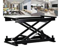 Mesa elevadora eléctrica de tijera con control remoto, altura ajustable, plataforma de elevación hidráulica, banco de trabajo plegable para escritorio más lindo y pesado Du Ta