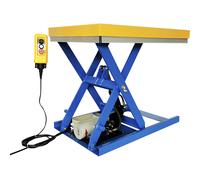 eurokraft basic Mesa elevadora, carga máx. 500 kg, L x A de la plataforma 900 x 600 mm