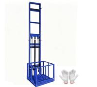 Mesa elevadora hidráulica con control remoto, plataforma de 800 kg de capacidad para uso doméstico y almacén