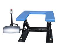 Mesa elevadora plana plataforma en U