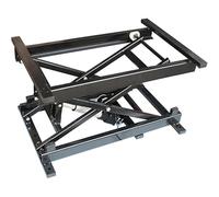 Mesa Elevadora Tijera Eléctrica,Elevador De Mesa De Centro Eléctrico Altura Ajustable,Plataforma Trabajo con Mando a Distancia, Escritorio para Computadora,150KG