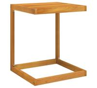 vidaXL Mesa en Forma de C Madera Maciza de Acacia 42x40x50 cm, mesita con Forma de C, Mesa de Centro con Forma de C, mesita con Forma de C para jardín