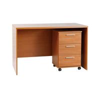 Miroytengo Mesa Escritorio Clásica Cerezo 120x75x60cm Oficina