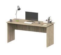 Mesa escritorio rivoli moderno color roble cambrian 155 cm