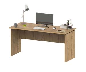Mesa escritorio rivoli moderno color roble gold 155cm