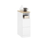 Mesa estrecha auxiliar mesita de noche fbt149-wn sobuy es 20 cm