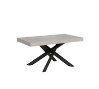 Mesa extensible 90x160/264 cm Volantis patas antracita