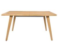 HOME DECO FACTORY Mesa Extensible Paxton 160-200 cm Comedor Marrón | Madera, mesa extensible Paxton, 160 a 200 cm, diseño elegante, salón y comedor, 210x90 cm, marrón