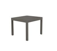 MESA EXTENSIBLE DOBLE MEDIDA DE EXTERIOR VARIOS COLORES DE ALUMINIO MOD. HAWAII