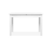 Mesa extensible dora 120cm blanco - conforama