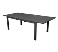 Mesa Extensible Grafito 160/240X100CM Genes Mobiliario Jardín Mesas