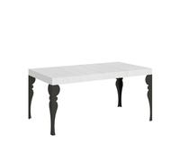 Mesa extensible Paxon Premium 90x130/390 cm con estructura antracita