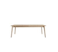 Mesa Extensible Salon 100x220-320 cm Roble Tratado con Jabón