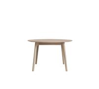 Mesa Extensible Salon Ø120 Roble Tratado con Jabón