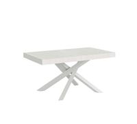 Mesa extensible Volantis 90x200/304 cm estructura blanca