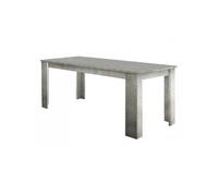 Mesa extensível de efeito madeira