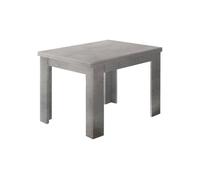 Mesa extensível de efeito madeira