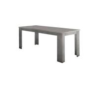 Mesa extensível de efeito madeira