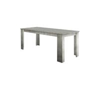 Mesa extensível de efeito madeira