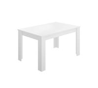 Mesa extensível de efeito madeira