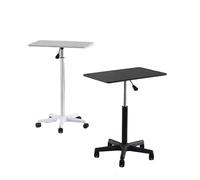 Mesa Extraíble Portátil Escritorio de Oficina Mesa Extraíble Mesa Móvil Robusto Escritorio para Ordenador Portátil Fin de Cama Sofá Sofá Mesa de Café Mesa Rodante en Forma de Escritura Estación de Tra