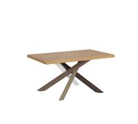 Mesa fija 90x140 cm Versalux patas descortezadas 4/C