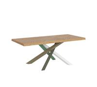 Mesa fija 90x200 cm Versalux patas descortezadas 4/A