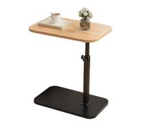 Mesa final giratoria de 360 grados - Escritorio para sofá, cama, soporte para ordenador portátil | Espacio para dormitorio, salón, sala de estudio, mesita de noche delgada, mesa de casa portátil,