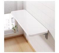 Mesa flotante montada en la pared, diseño plegable que ahorra espacio para cocina, cuarto de lavado y restaurante