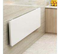 Mesa flotante plegable montada en la pared, mesa de comedor que ahorra espacio con hojas abatibles, escritorio compacto de madera para el hogar, oficina, cocina, estaciones de trabajo, versátil y