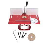 MESA FRESADORA BASE ELEVADORA ALUMINIO UNIVERSAL AJUSTABLE EN ALTURA DE ELEVACIÓN MANUAL MAQUINARIA PARA CARPINTERÍA (Día)