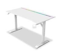 Mesa Gaming Alpha Gamer 140cm Aglomerado y Acero RGB accesorios