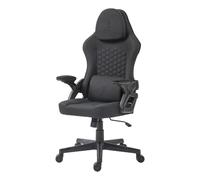 Mesa Gaming Deltaco Gaming 83 cm Acero y MDF Ruedas y 14 kg