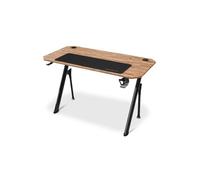 Mesa Gaming Drift 120cm Tablero de fibra con alfombrilla y soporte