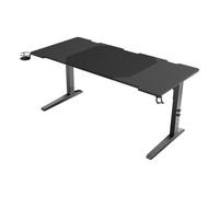 Mesa Gaming Genesis 160cm MDF y Acero Modular Regulable LEDs y Gestión de Cables