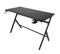 Mesa Gaming Konix 120 cm MDF Metal Pasacables Soporte Controlador